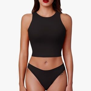 NEW  cyanstyle Activewear tank top medium black